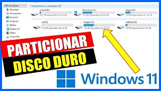 Como particionar un disco duro en windows 11 [upl. by Ahtaga]