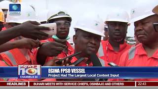 Senate Committee Visits EGINA FPSO Vessel [upl. by Tiff820]