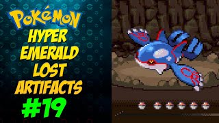 A FÚRIA DE KYOGRE  POKEMON HYPER EMERALD LOST ARTIFACTS 19 [upl. by Ambrosio799]