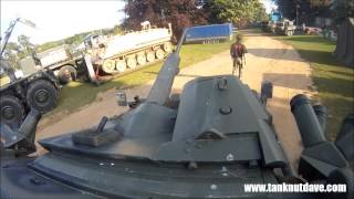 Rare view as riding a British Army CVRT Scimitar [upl. by Armanda]