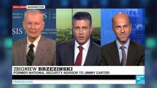 Brzezinski Obama handling Putin quotpretty wellquot  Interview [upl. by Ahteres]