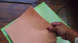 Cutting Leather with the Cricut Air 2 [upl. by Ihtak]