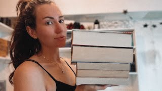 ASMR All The Books I Read In August  9 Books 📚🫶🏻 [upl. by Moncear43]