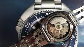 SEIKO 5 watch how to regulate the time tutorial [upl. by Maharva]