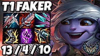 T1 Faker Tristana vs Yone  MID  Patch 1319 Korea Challenger ✅ [upl. by Benzel699]