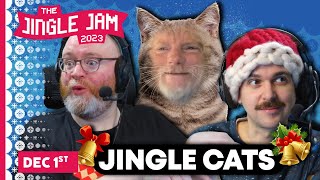 Jingle Cats  w Lewis amp Simon  Jingle Jam 2023  Day 1  01122023 [upl. by Hiller592]