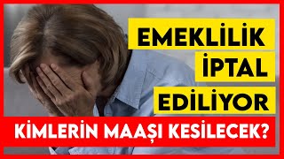 Emeklilik iptal maaşlara son SAKIN BU HATAYI SİZ YAPMAYIN Son dakika emekli haberleri [upl. by Aihtak355]