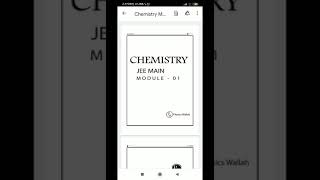 Arjuna jee chemistry 1234 module free pdf download now 11std module iit jee [upl. by Ausoj533]