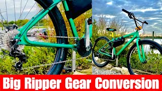 How I Converted My Sebikes Big Ripper To a 10 SPEED  2023 HD BIG RIPPER UPGRADE [upl. by Rabin]