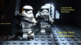 Star wars the force awakens lego stopmotion [upl. by Akenaj]