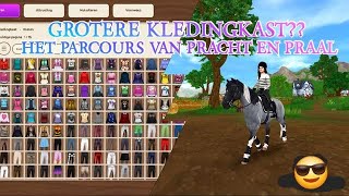 Star Stable GROTERE KLEDINGKAST EN HET PARCOURS VAN PRACHT EN PRAAL [upl. by Gnal925]