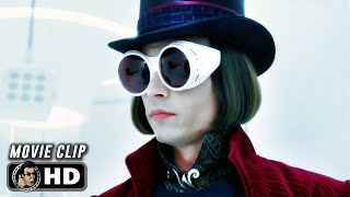 Willy Wonka Tour Scene  CHARLIE AND THE CHOCOLATE FACTORY 2005 Johnny Depp Movie CLIP HD [upl. by Anaz202]