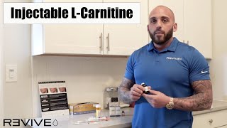 Injectable Vitamin Series  L Carnitine  Fat Burner [upl. by Rattray]