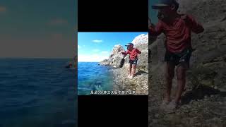 戶外捕魚：小孩哥來到岸邊海釣 釣魚 釣魚的樂趣只有釣魚人懂 原來釣魚才是抖音運動頂流 [upl. by Vasti]