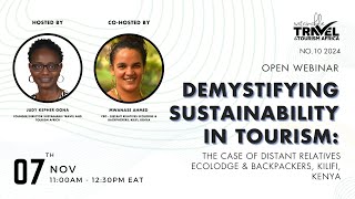 Demystifying Sustainability in Tourism STTA Open Webinar 10 [upl. by Ielhsa692]