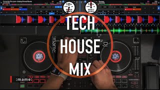 TECH HOUSE MIX  Numark Mixtrack Platinum FX  DJ Performance mix [upl. by Aicenat138]