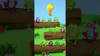 10 rane 🐸  Video educativi per bambini  HeyKids shorts [upl. by Deadman]