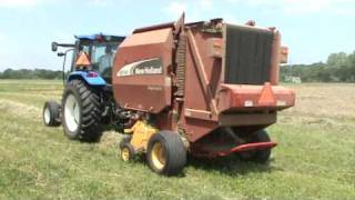 Detailed Look of a how a Round Bale gets made [upl. by Adriaens]