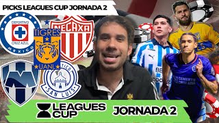 PICKS DE LEAGUES CUP JORNADA 2  LA REVANCHA DEL MOMIAZO [upl. by Nikola]