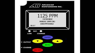 GPR1200 PPM Portable Oxygen Analyzer by Advanced Instruments Inc [upl. by Henrietta]