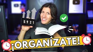 ⏱Cómo Aprovechar y Organizar tu Tiempo para Estudiar en 5 Fáciles Pasos  Cómo Estudiar Parte 7 [upl. by Nylhtak780]