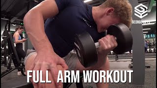 13YearOld’s Intense Arm Workout [upl. by Kcirneh]