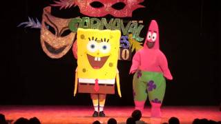 Ardales carnaval 2010 disfraz Bob esponja y Patricio HD [upl. by Kristofor406]