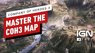 Company of Heroes 3 Campaign Map DeepDive – IGN First [upl. by Ellinad]