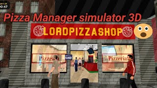 Manager pizza simulator ll game play video ll New update [upl. by Foah]