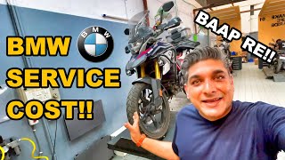 Disappointed with BMW G310 GS Service Cost in 2023 [upl. by Mallina]