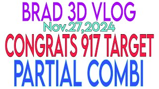 CONGRATS DAOG TA 917 TARGET  PARTIAL COMBI  Nov272024  brad3dvlog [upl. by Vachell]