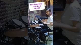 The Weeknd  Blinding Lights Drum Cover by Anvy blindinglights theweeknd drumcover [upl. by Mihar]