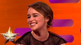 Emilia Clarke LOVES Matt LeBlanc  The Graham Norton Show CLASSIC CLIP [upl. by Kulda]