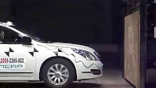 Crash Test 2009 Nissan Teana  Cefiro Full Frontal  JNCAP [upl. by Posehn]