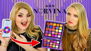 РУЛЕТКА ВЫБИРАЕТ НАМ ОТТЕНКИ МАКИЯЖА ➥ NORVINA PRO PALETTE [upl. by Kroll]