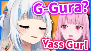 No One can Handle Guras Valley Girl Accent 【HololiveEN】 [upl. by Danzig430]