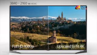 LG 4K Ultra HD TV Ultra HD Engine Pro Upscaling [upl. by Nomannic]