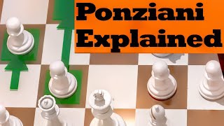 The Ponziani Scheme Its Legal  Chess Openings Explained [upl. by Radman]