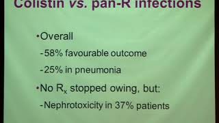 uso de colistina polimixina b en Gram neg pan resist en uci [upl. by Thorner]