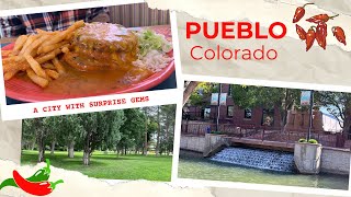 Surprise GEMS in Pueblo Colorado  The Riverwalk  Chili Smothered Burgers  City Park  Pueblo Zoo [upl. by Gnos]