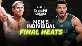 Men’s Final Heats — 2023 NOBULL CrossFit Games [upl. by Yhtnomit]