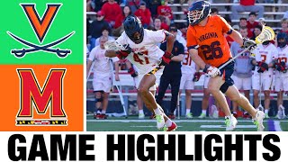 4 Virginia vs 5 Maryland Lacrosse Highlights  2024 College Lacrosse  NCAA Lacrosse [upl. by German]