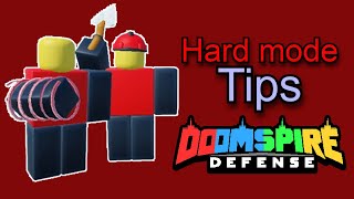 Hard Mode Tips  Doomspire Defense [upl. by Akin]