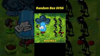 PVZ 1 Fusion Challenge 6 Plant Boxes vs 6 Zombie Boxespvz plantsvszombies pvzchallenge [upl. by Eppilihp]