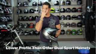 AGV AX8 DS Dual Sport Helmet Review at RevZillacom [upl. by Alisun]