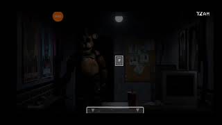 I play abandoned fazbears diner remake😨 [upl. by Nosretep834]