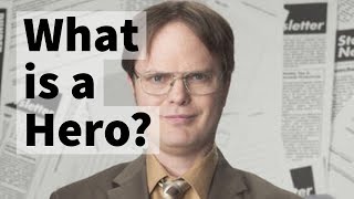 What is a Hero By Dwight Schrute  The Office US S1 [upl. by Aipmylo]