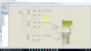 three phase voltge measurement using pic microcontroller [upl. by Dearman]