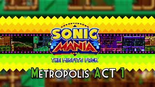 Sonic Mania The Misfits Pack OST  Metropolis Zone Act 1 quotOne Small Stepquot [upl. by Hailat872]