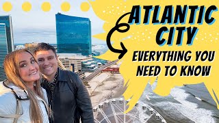 EVERYTHING You NEED To Know ATLANTIC CITY  Hotels Casinos Food Entertainment Tips amp MORE [upl. by Nilkoorb337]